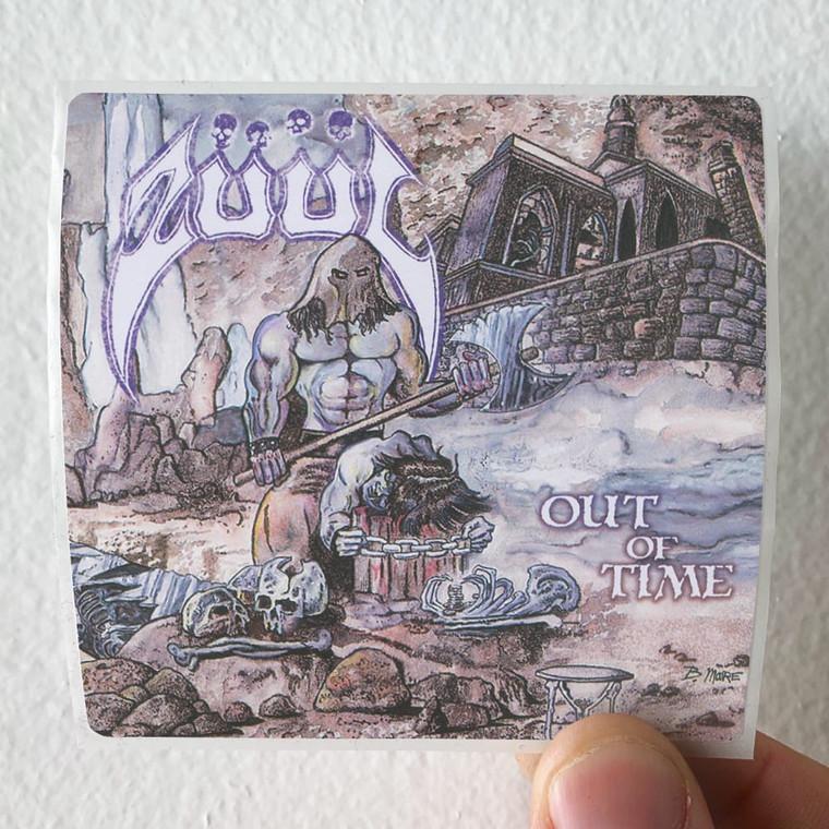 Zuul Out Of Time Album Cover Sticker