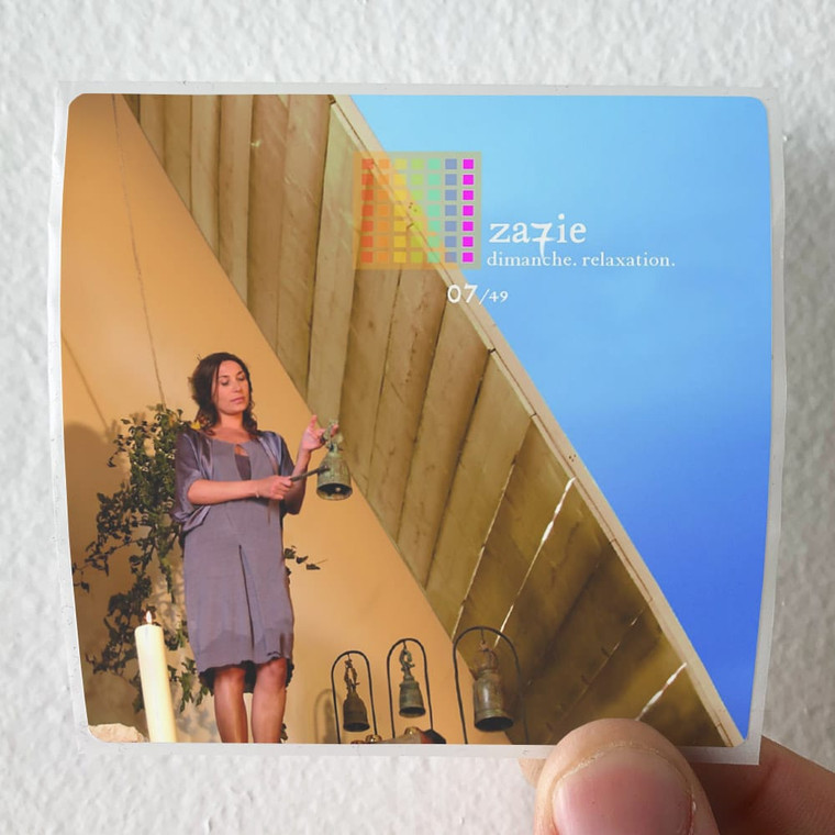 Zazie Za7Ie 1449 2 Album Cover Sticker