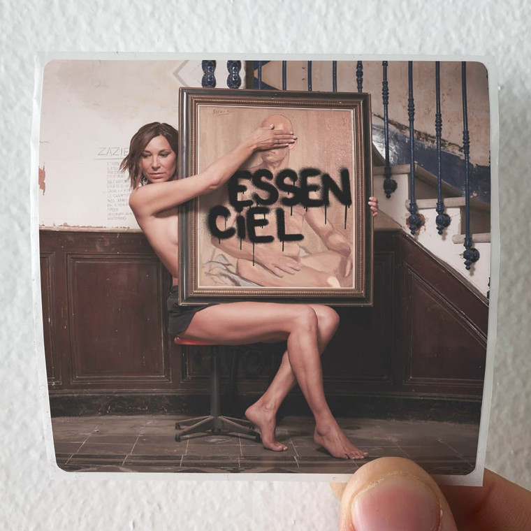 Zazie Essenciel Album Cover Sticker