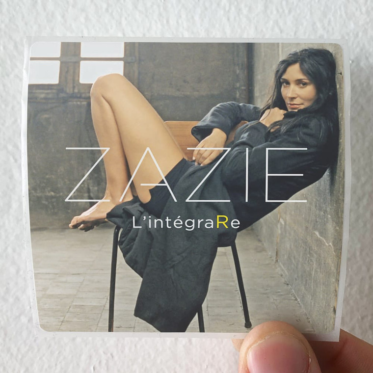Zazie Lintgrale Album Cover Sticker