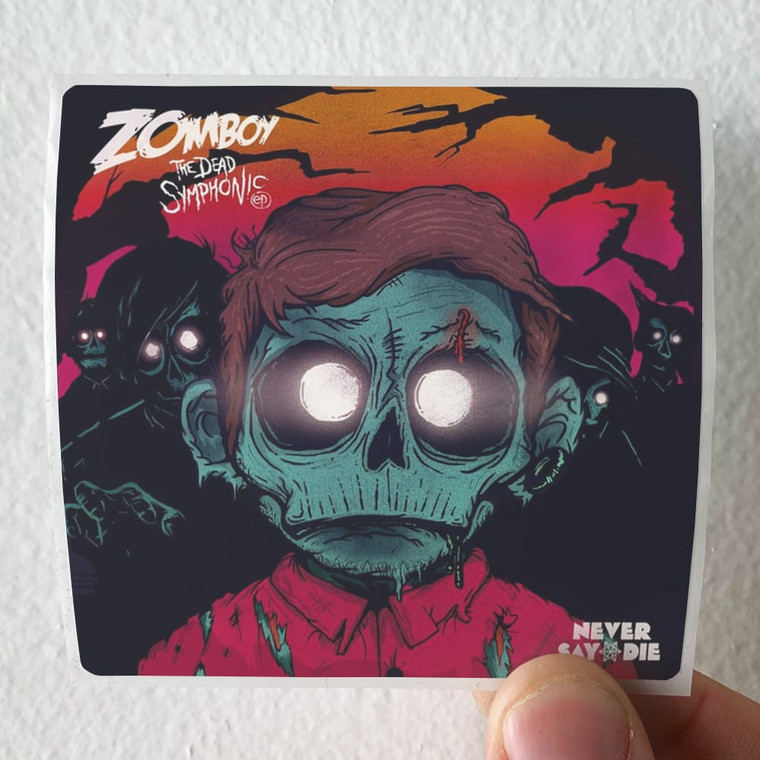 Zomboy The Dead Symphonic Ep Album Cover Sticker