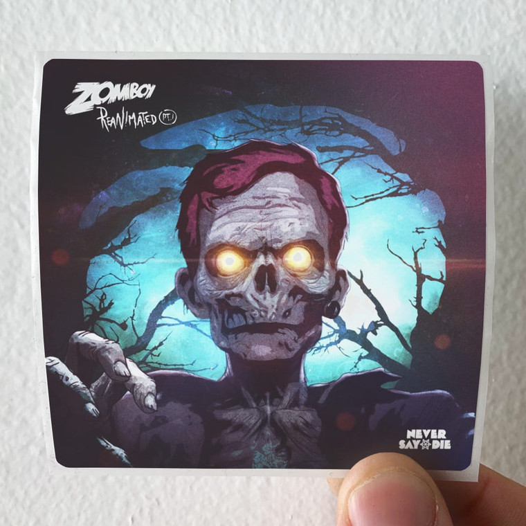 Zomboy Reanimated Ep Album Cover Sticker