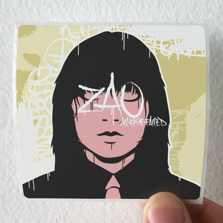 Zao All Else Failed 1 Album Cover Sticker Zao All Else Failed 1 Album Cover Sticker