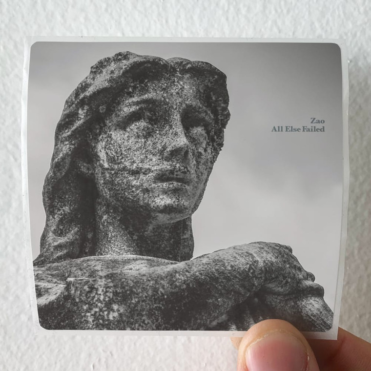Zao All Else Failed 2 Album Cover Sticker Zao All Else Failed 2 Album Cover Sticker