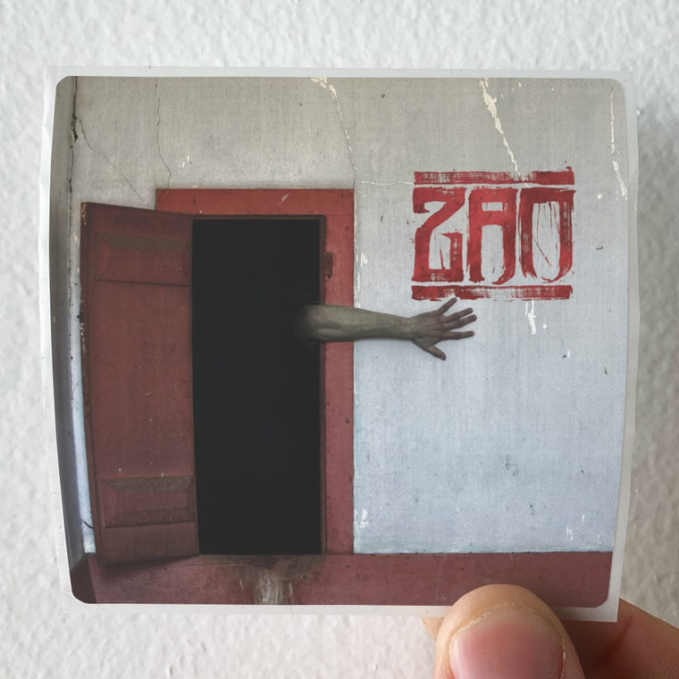 Zao The Crimson Corridor Album Cover Sticker