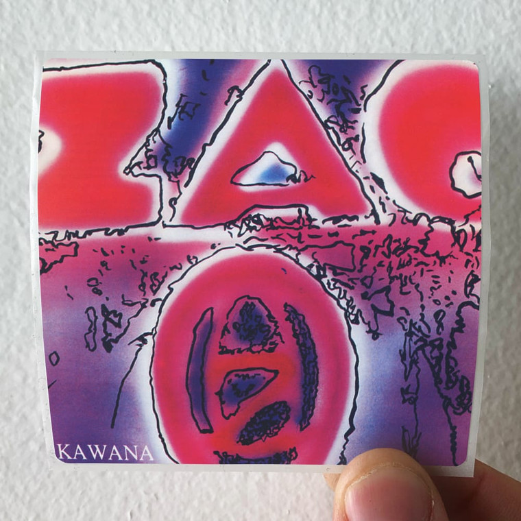 Zao Kawana Album Cover Sticker