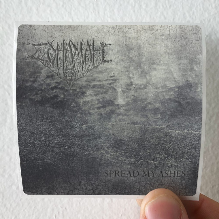 Zohamah Spread My Ashes Album Cover Sticker