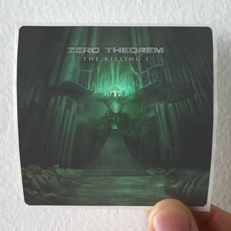 Zero Theorem The Killing I Album Cover Sticker