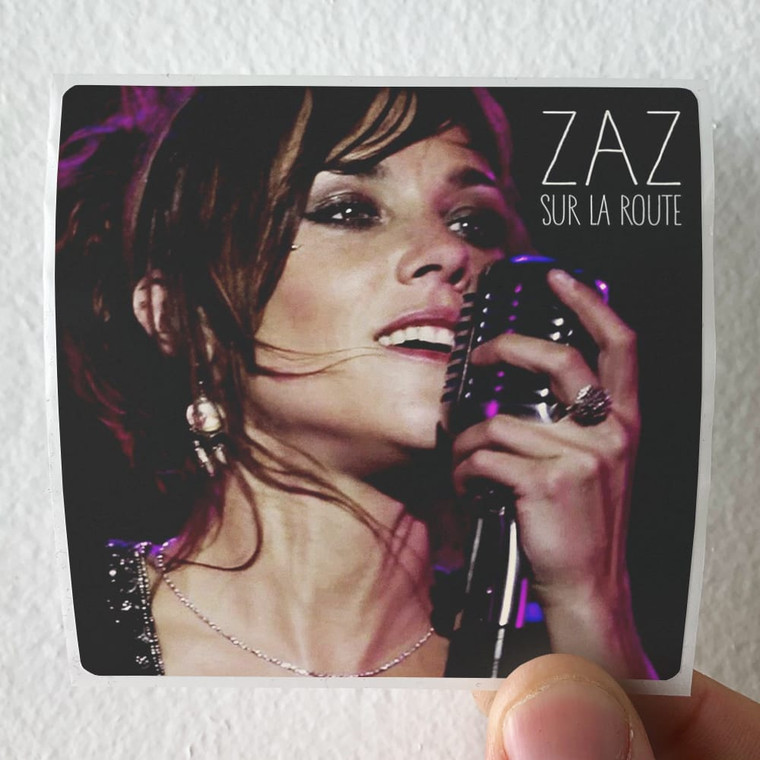 ZAZ Sur La Route Album Cover Sticker