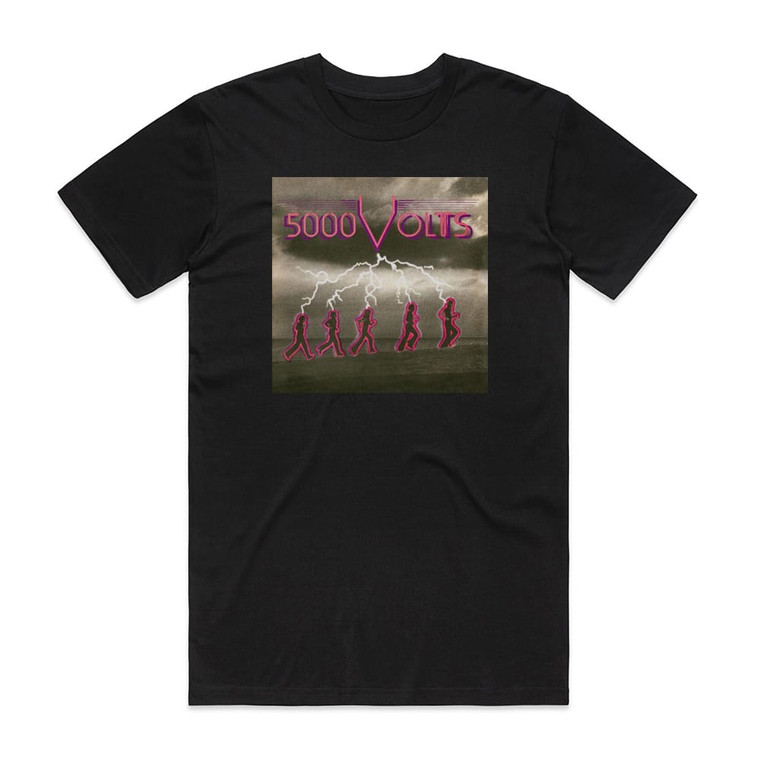 5000 Volts 5000 Volts Album Cover T-Shirt Black