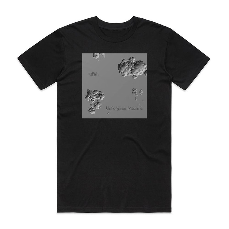 23Fish Unforgiven Machine Album Cover T-Shirt Black