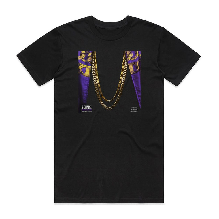 2 Chainz Based On A Tru Story 1 Album Cover T-Shirt Black