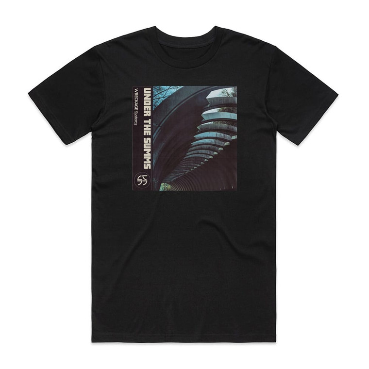 65daysofstatic Under The Summs Album Cover T-Shirt Black