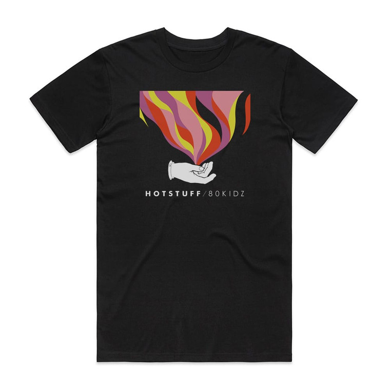 80kidz Hot Stuff Album Cover T-Shirt Black
