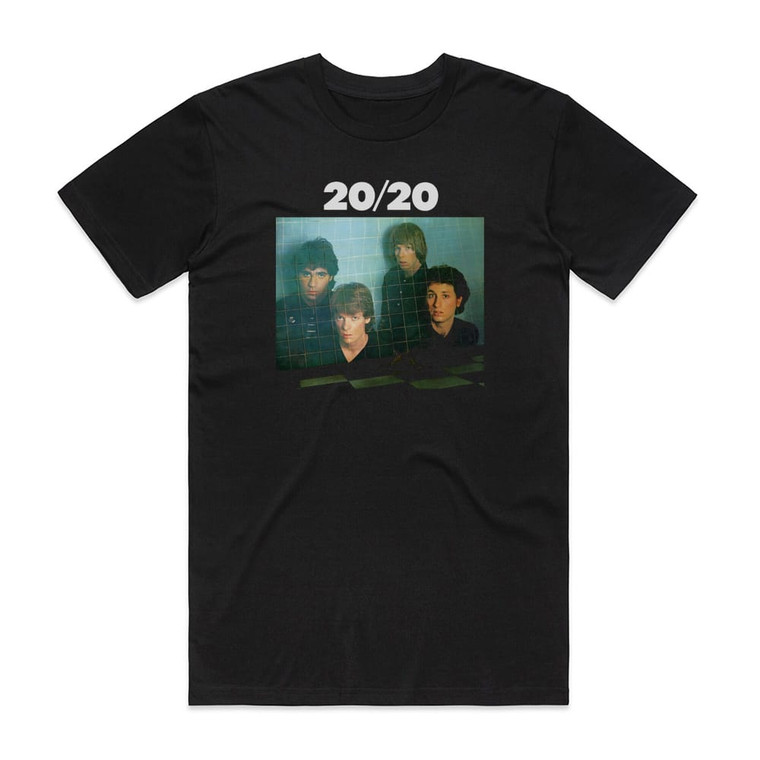 2020 2020 Album Cover T-Shirt Black