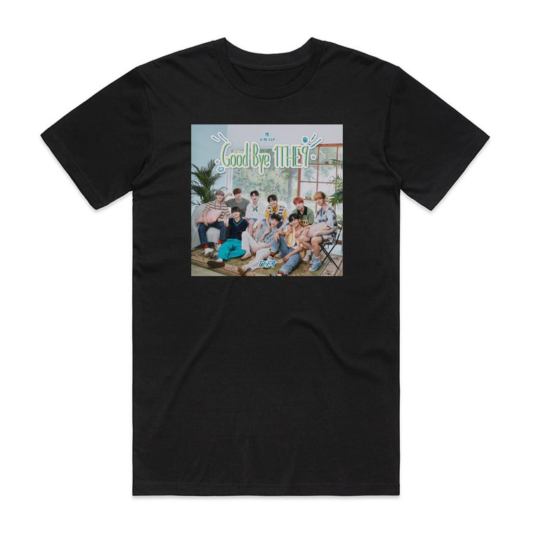 1THE9 Good Bye 1The9 Album Cover T-Shirt Black