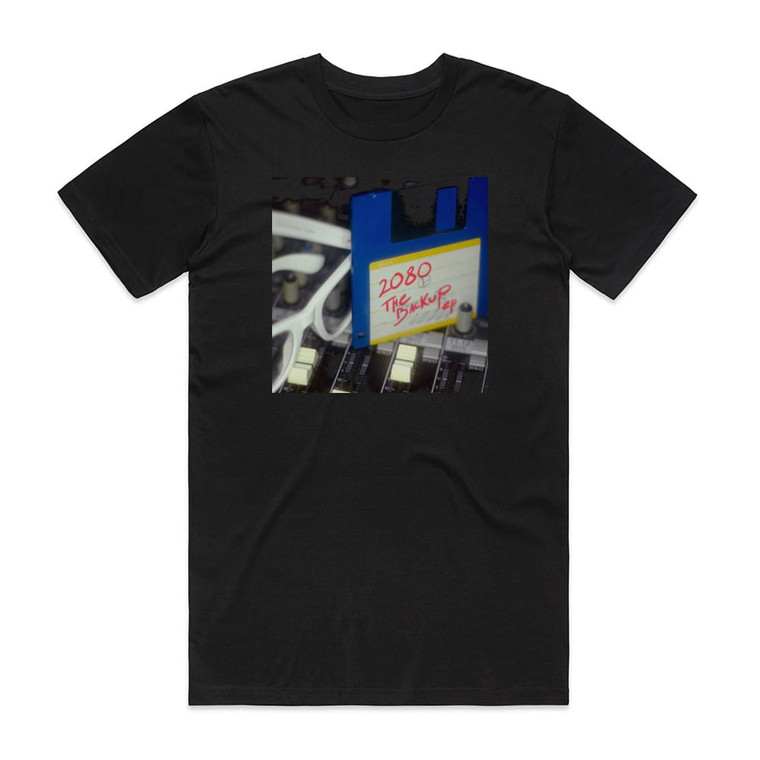 2080 The Backup Album Cover T-Shirt Black