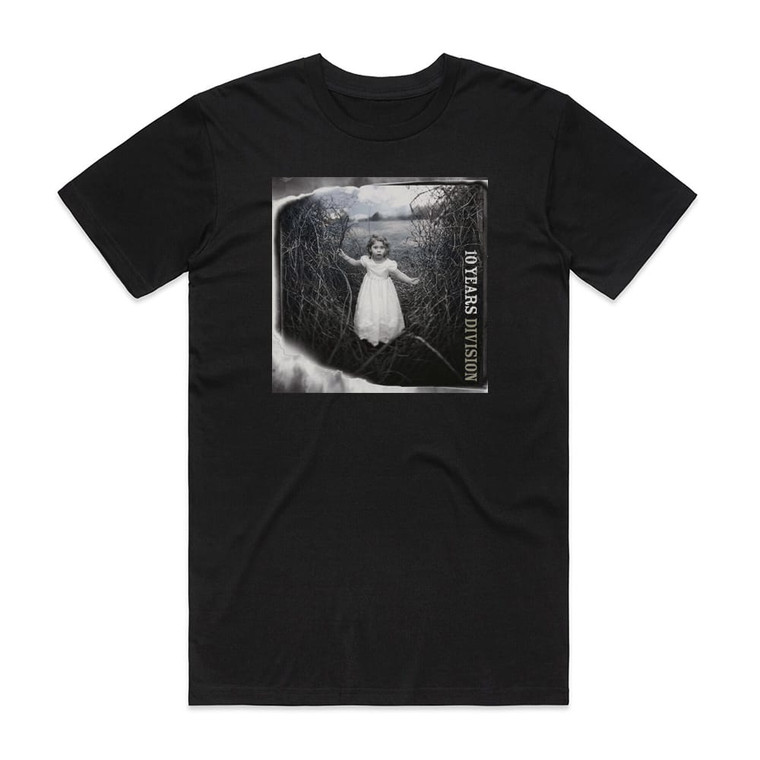 10 Years Division Album Cover T-Shirt Black