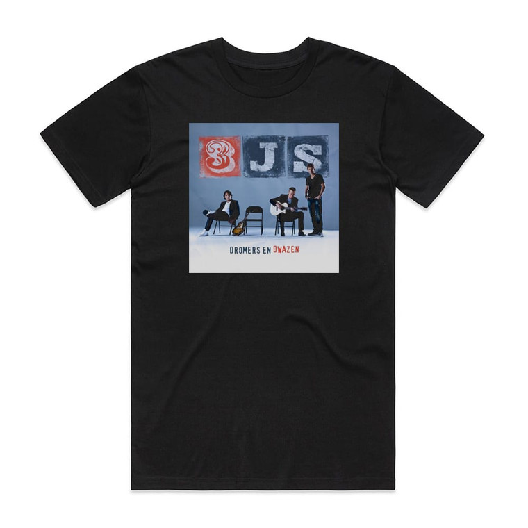 3js Dromers En Dwazen Album Cover T-Shirt Black