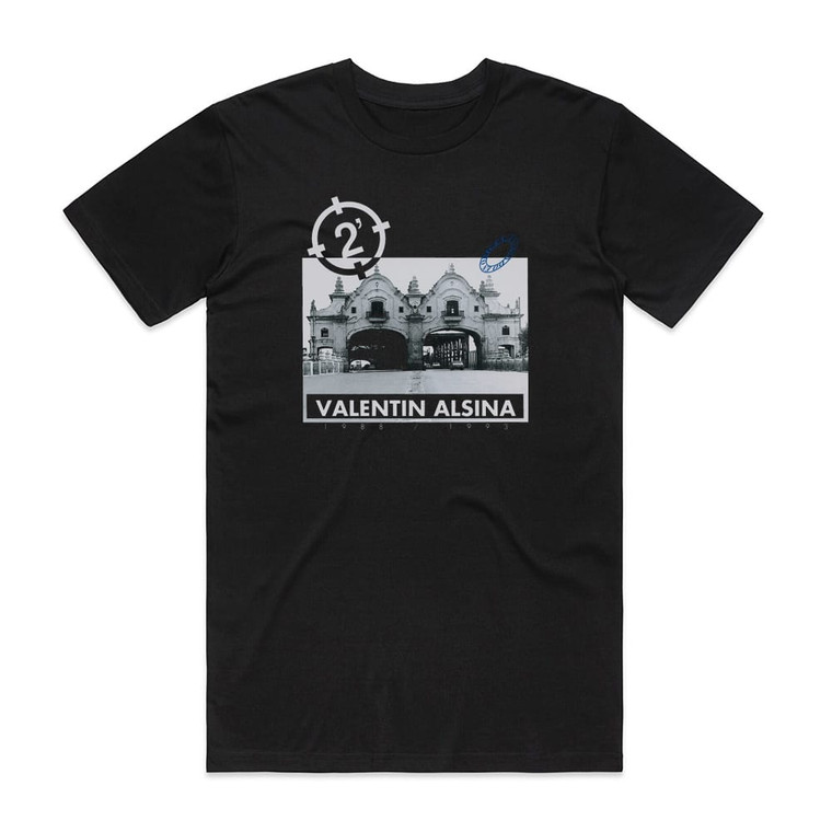 2 Minutos Valentn Alsina Album Cover T-Shirt Black