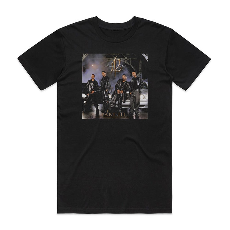 112 Part Iii Album Cover T-Shirt Black