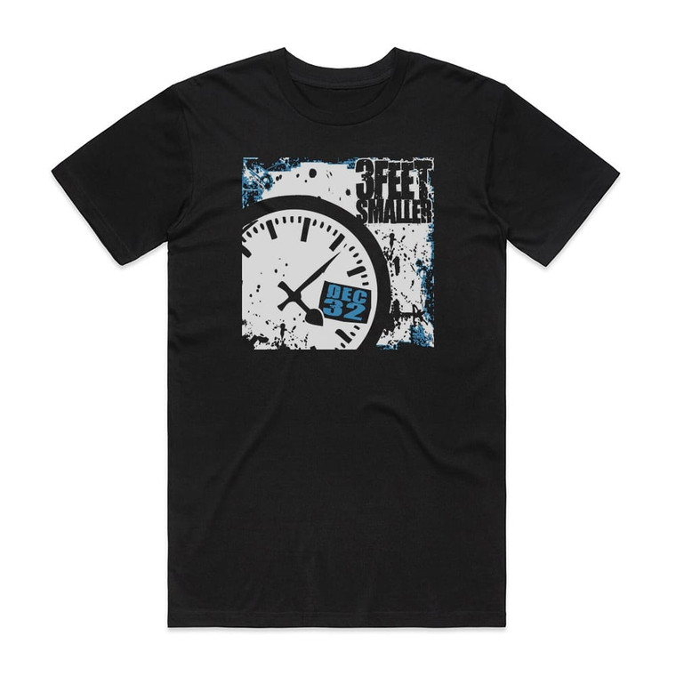 3 Feet Smaller December 32Nd Album Cover T-Shirt Black