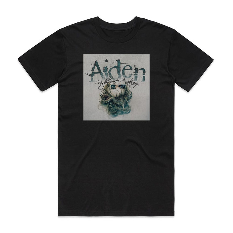 Aiden Nightmare Anatomy 1 Album Cover T-Shirt Black