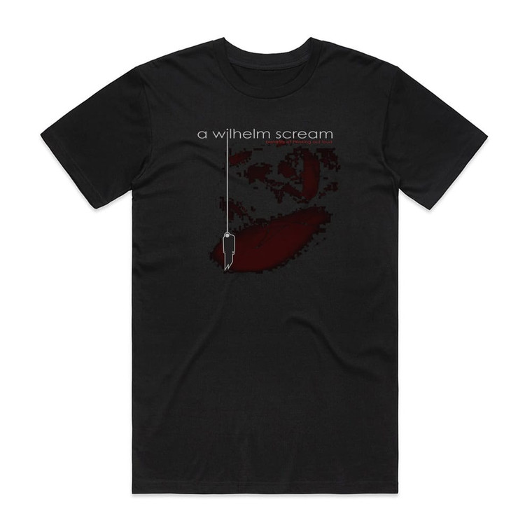 A Wilhelm Scream Benefits Of Thinking Out Loud Album Cover T-Shirt Black
