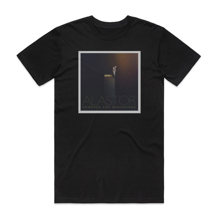 Alastor Onwards And Downwards Album Cover T-Shirt Black