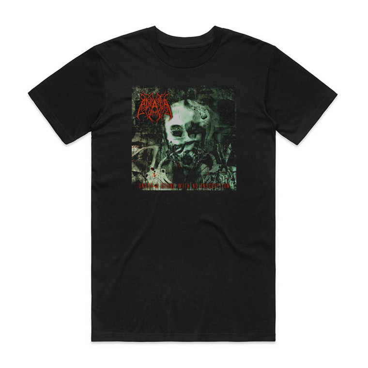Anata Under A Stone With No Inscription Album Cover T-Shirt Black