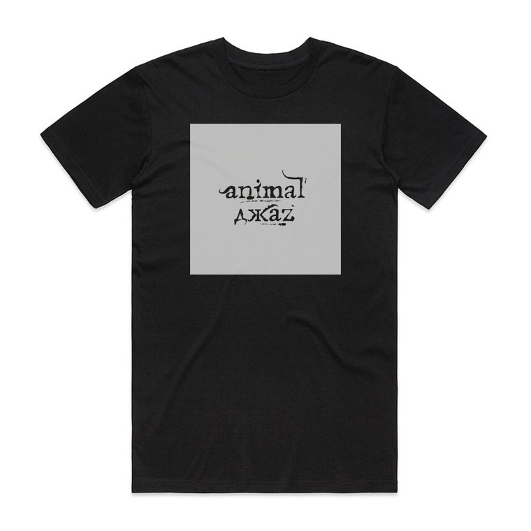 Animal DjaZ Animal Z Album Cover T-Shirt Black