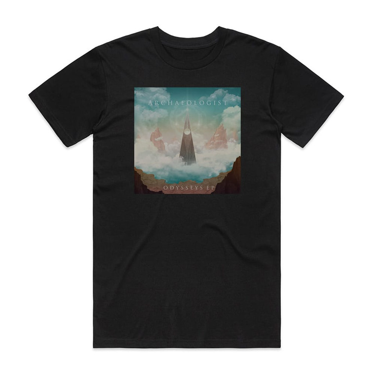 Archaeologist Odysseys Album Cover T-Shirt Black