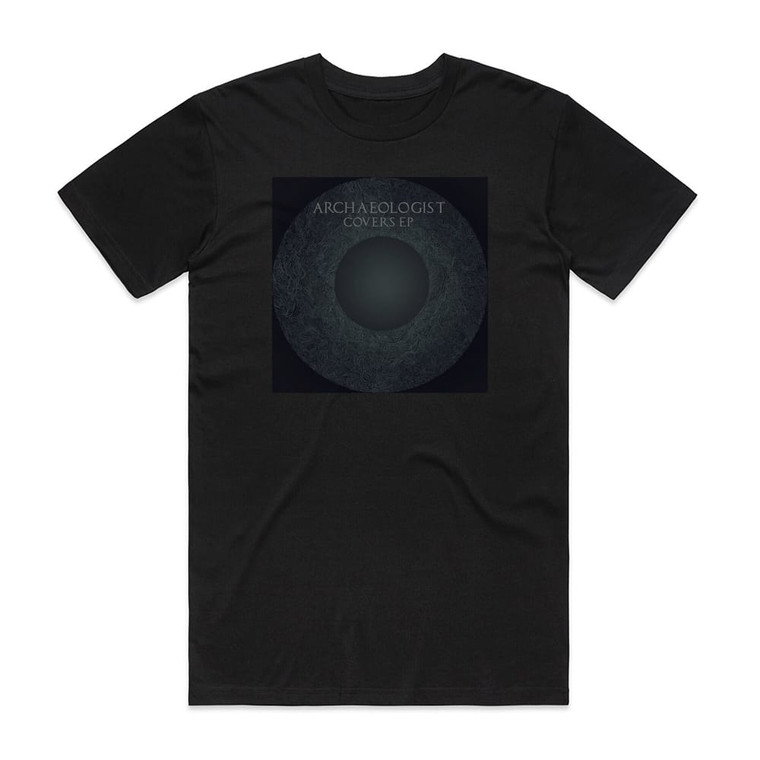 Archaeologist Covers Album Cover T-Shirt Black