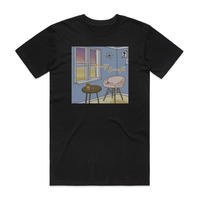 Ayami Mutou Empty 4 Album Cover T-Shirt Black