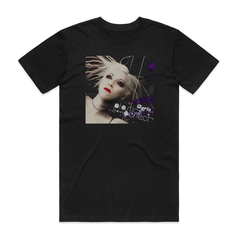Ayria Plastic Makes Perfect Album Cover T-Shirt Black