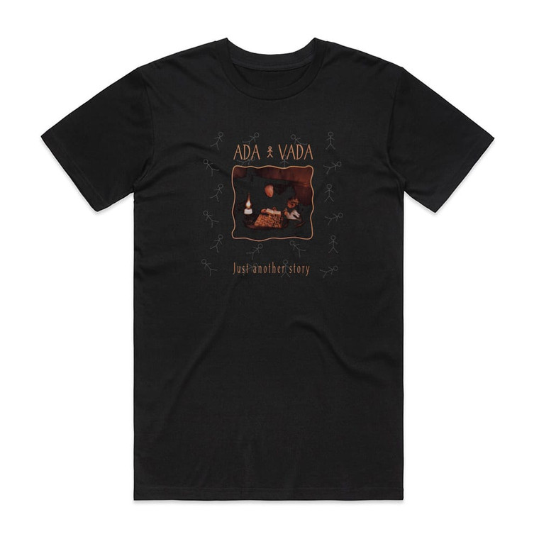 Ada Vada Just Another Story Album Cover T-Shirt Black
