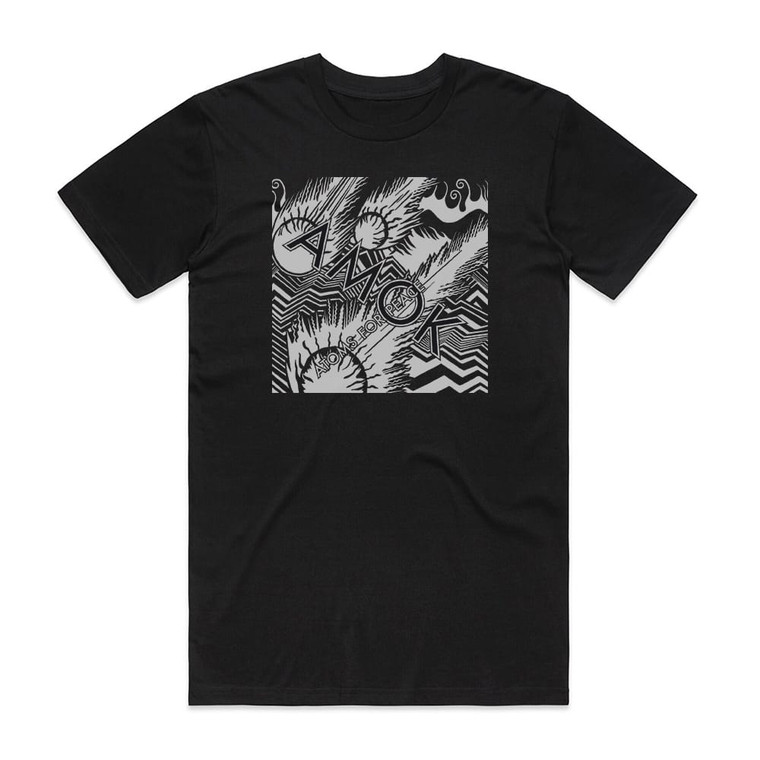 Atoms for Peace Amok Album Cover T-Shirt Black