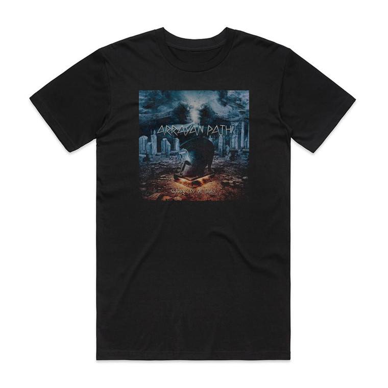 Arrayan Path Chronicles Of Light Album Cover T-Shirt Black