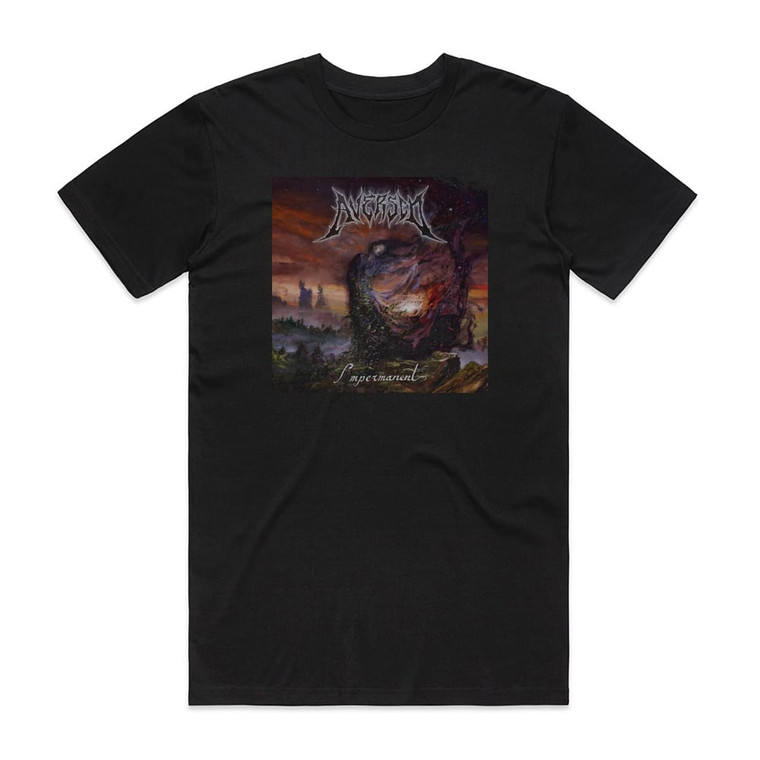 Aversed Impermanent Album Cover T-Shirt Black