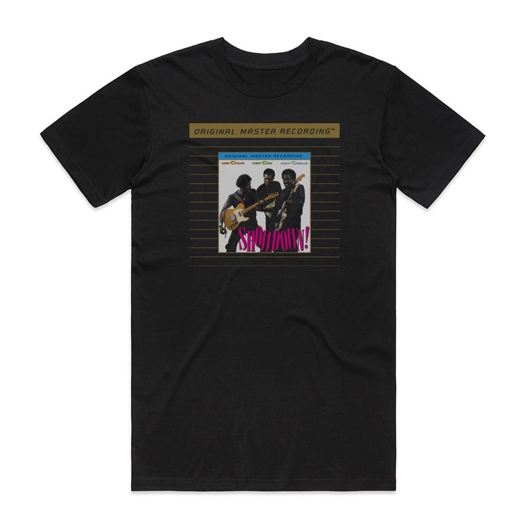 Albert Collins Showdown Album Cover T-Shirt Black