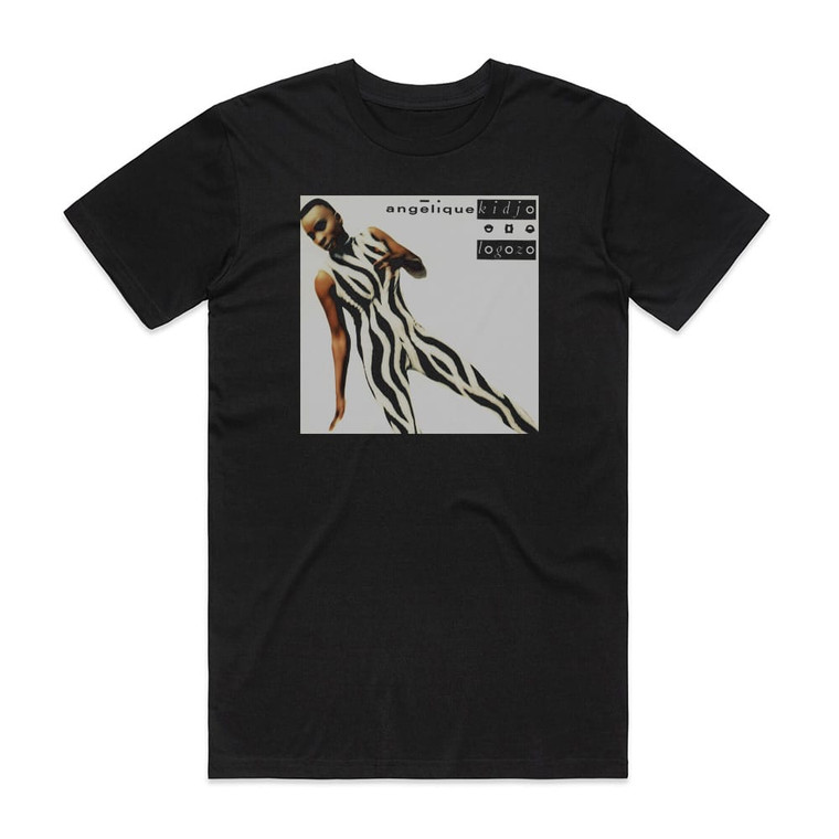 Angelique Kidjo Logozo Album Cover T-Shirt Black