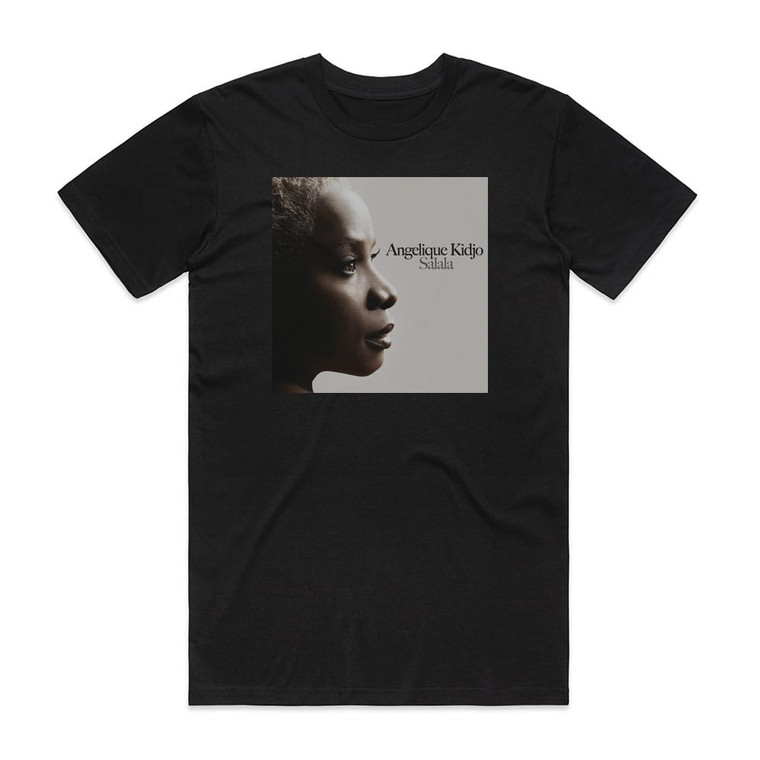 Angelique Kidjo Salala Album Cover T-Shirt Black