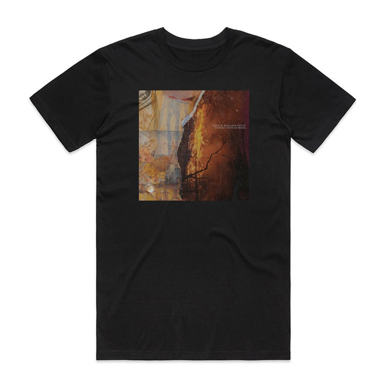 Asva Empires Should Burn Album Cover T-Shirt Black