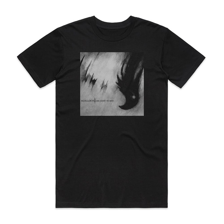 Agalloch Ashes Against The Grain 1 Album Cover T-Shirt Black