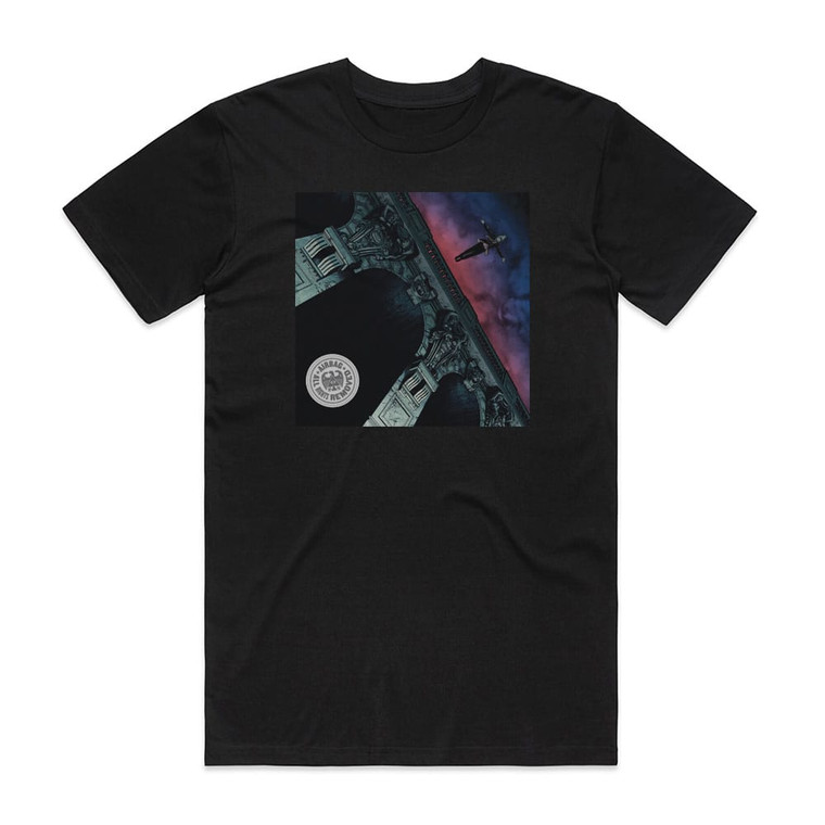 Airbag All Rights Removed 1 Album Cover T-Shirt Black