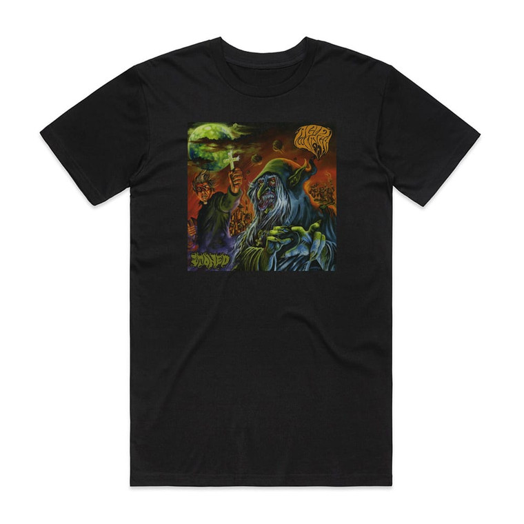 Acid Witch Stoned Album Cover T-Shirt Black Acid Witch Stoned Album Cover T-Shirt Black