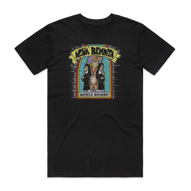 Agua Bendita Doble Bombo Album Cover T-Shirt Black