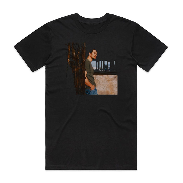 Amos Lee Colors Album Cover T-Shirt Black