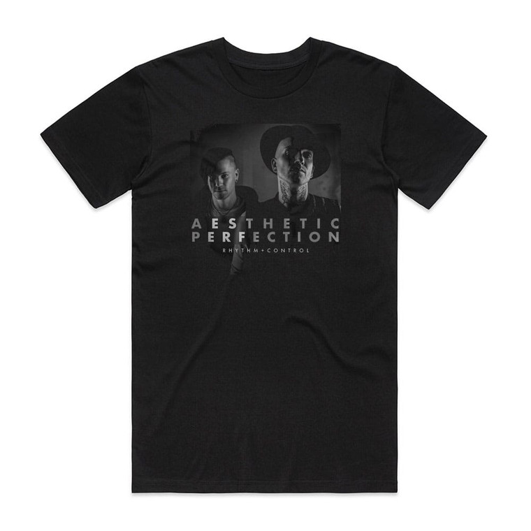 Aesthetic Perfection Rhythm Control Album Cover T-Shirt Black