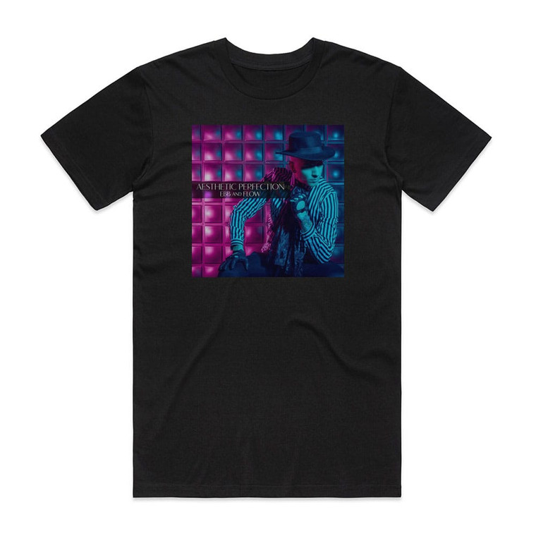 Aesthetic Perfection Ebb And Flow Album Cover T-Shirt Black
